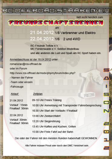 Flyer Staaken 2012